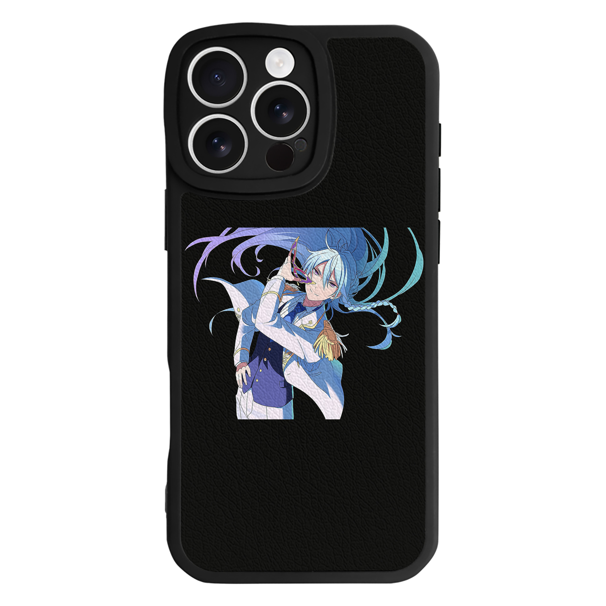 （画像用） あんさんぶるスターズ! Ensemble Stars 【iPhone 16シリーズ対応】シリコンスマホケース（レザー調） 材質：シリコン